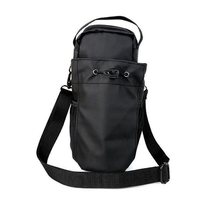 Magnetic Gym Water Bottle Bag with Shoulder Strap
