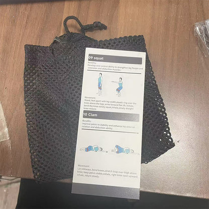 Elastic Fitness Resistance Band for Yoga and Hip Training